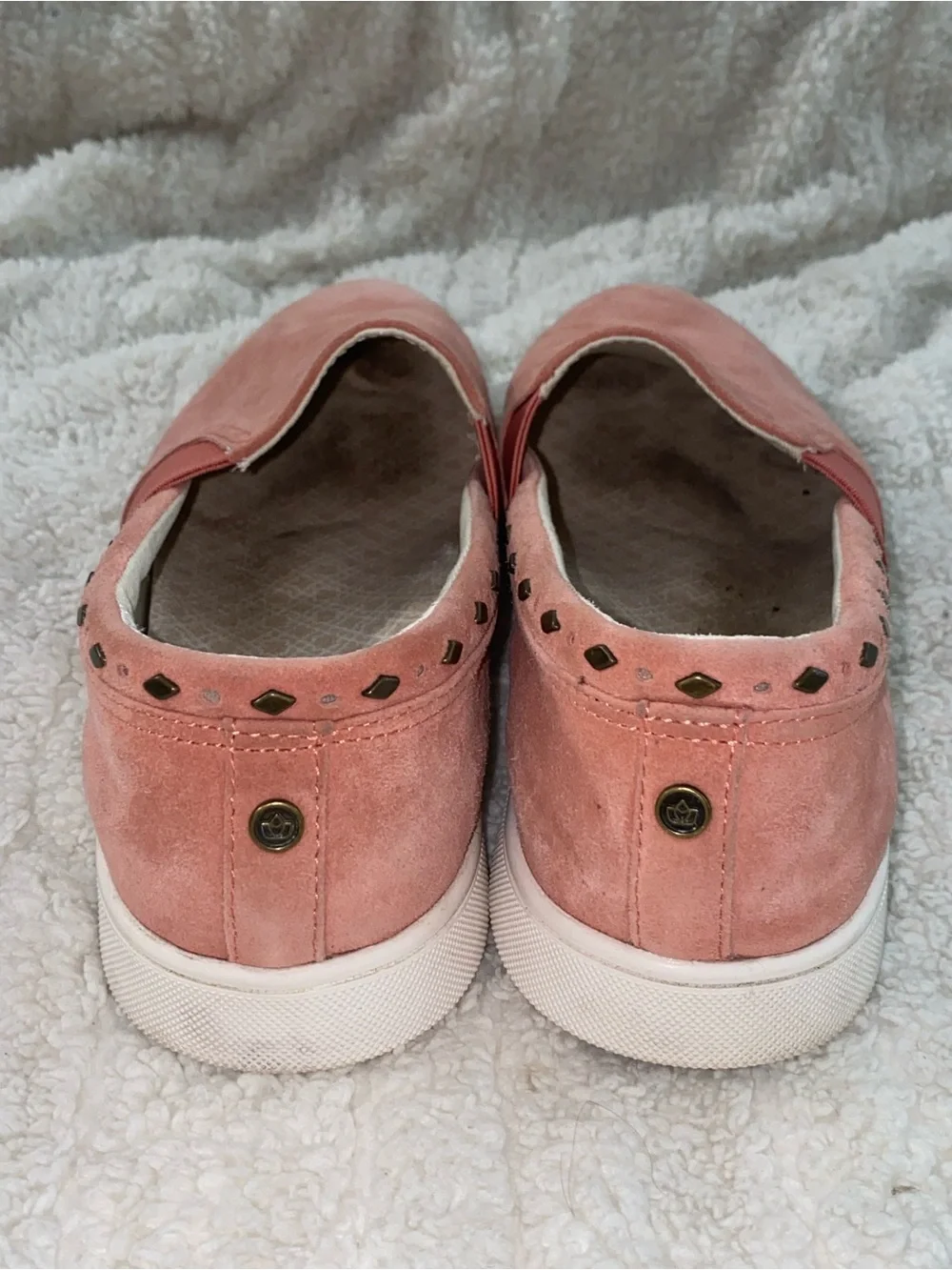 Spenco Orthotic Suede Slip On Sneaker Terracotta 10 B Women’s